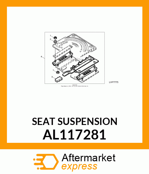 SEAT SUSPENSION AL117281