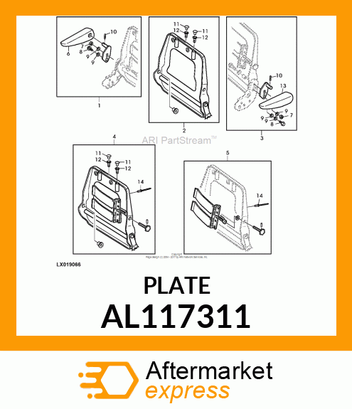 PLATE AL117311