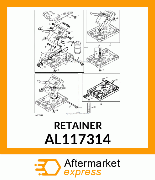 RETAINER AL117314