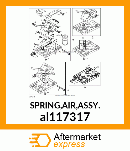 SPRING,AIR,ASSY. al117317