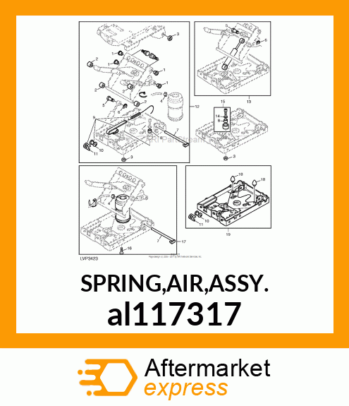 SPRING,AIR,ASSY. al117317