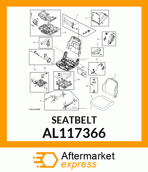 Seat Belt AL117366