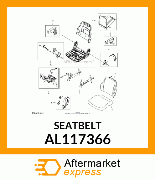 Seat Belt AL117366