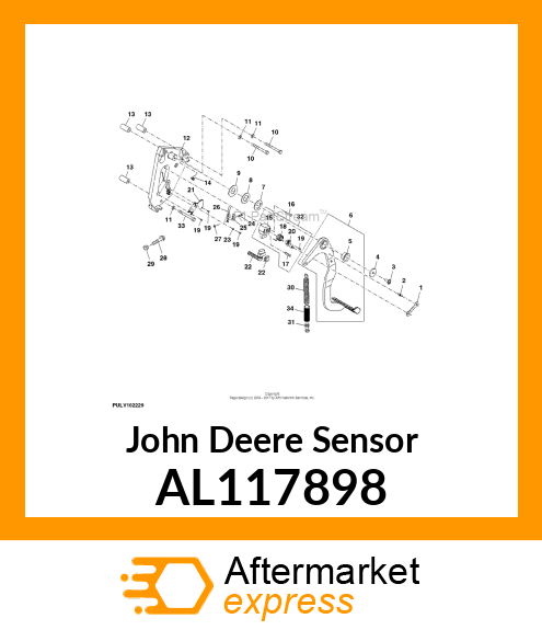 POTENTIOMETER, 45 DEG, 2 AL117898