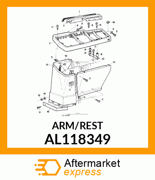 GUSSET, FILLER PANEL ASSY. AL118349