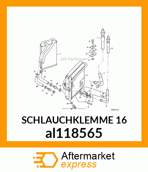 SCHLAUCHKLEMME 16 al118565