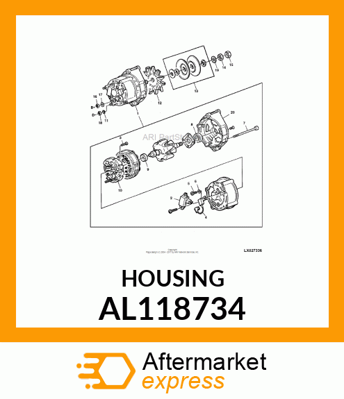 Housing AL118734