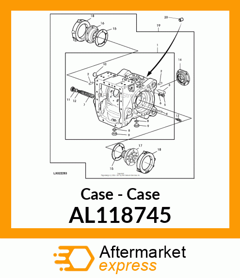 Case - Case AL118745