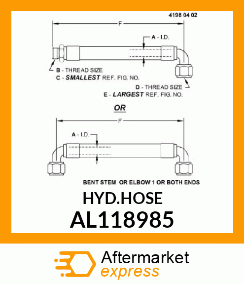 HYD.HOSE AL118985