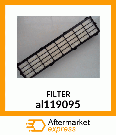 FILTER,AIR,WHITE MEDIUM al119095