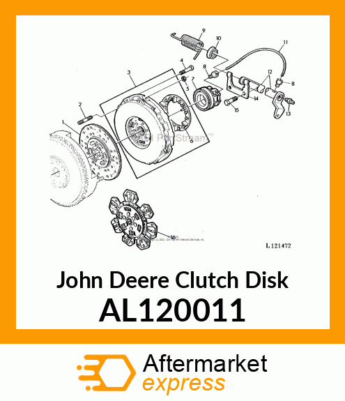CLUTCH DISK AL120011