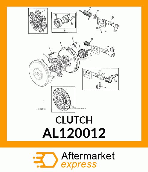 CLUTCH DISK AL120012