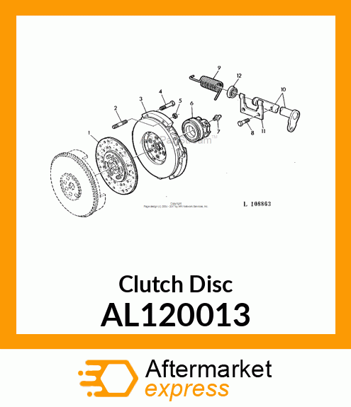 CLUTCH DISK AL120013