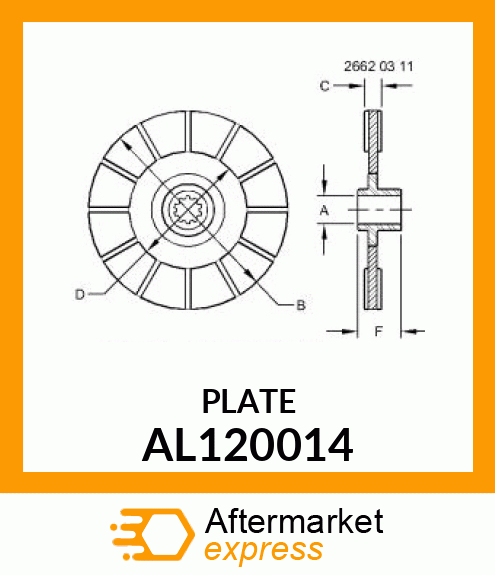 Clutch Disk AL120014