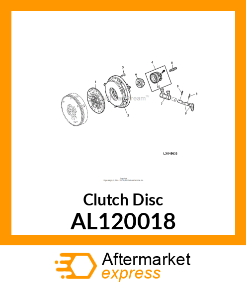 CLUTCH DISK AL120018