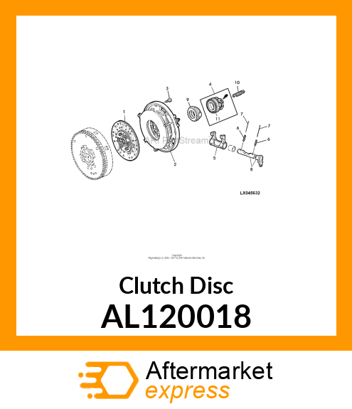 CLUTCH DISK AL120018