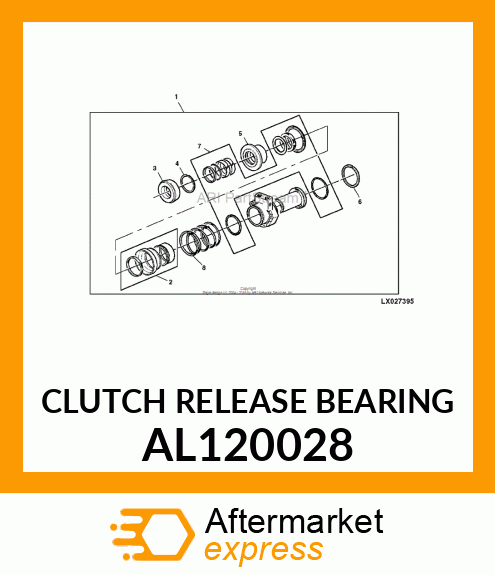 Out Bearing AL120028