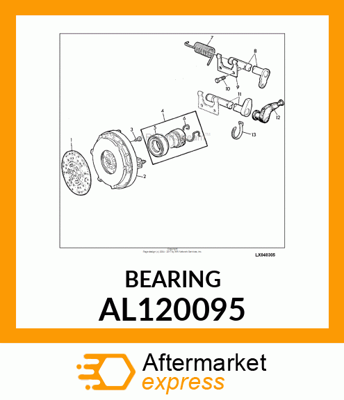 Out Bearing AL120095