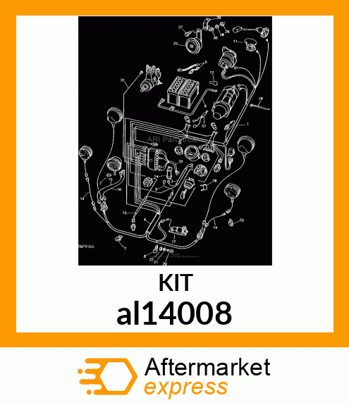 ASSEMBLY LINE PARTS, FLASHER KIT al14008