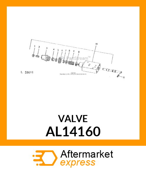 Control - HOUSING,SCV,ASSEMBLY AL14160