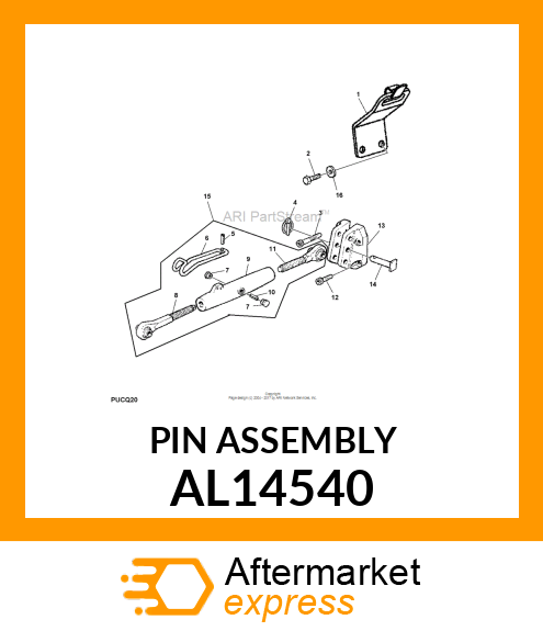 QUICK LOCK PIN , ST60 AL14540