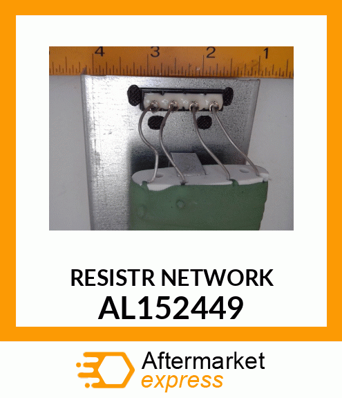 RESISTOR NETWORK, WITH PTC FUSE, AS AL152449