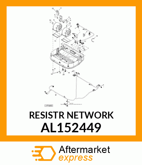 RESISTOR NETWORK, WITH PTC FUSE, AS AL152449