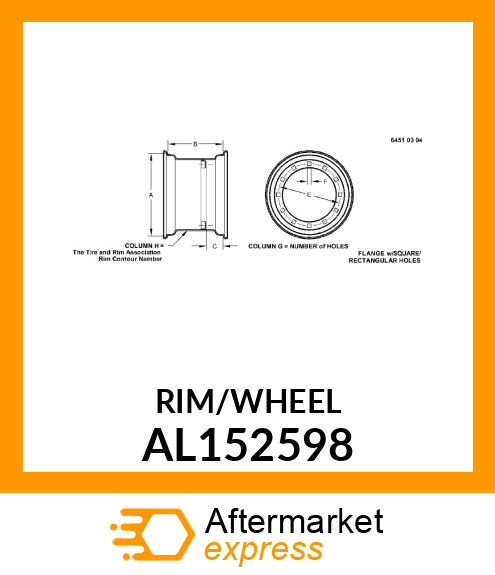 RIMamp;RING/ DW12X38 AL152598