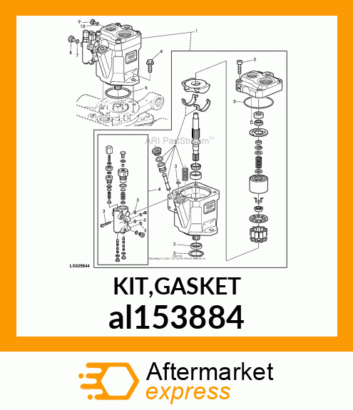 KIT,GASKET al153884