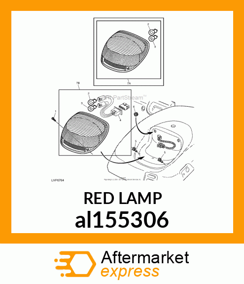 SIDE LIGHT, SAE TAIL LIGHT al155306