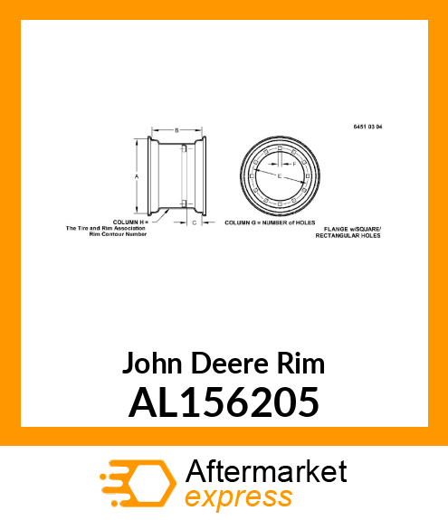 RIMamp;RING/ DW12X46 AL156205