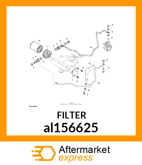 OIL FILTER al156625