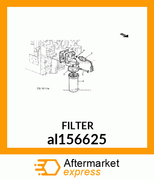 OIL FILTER al156625