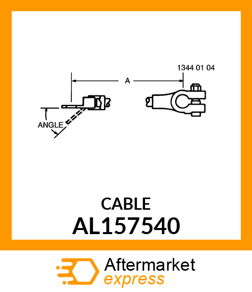 BATTERY CABLE 4CYL AL157540