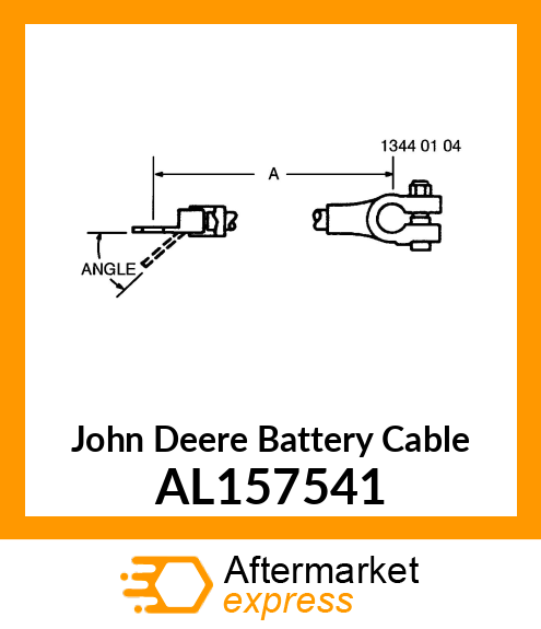 BATTERY CABLE 6CYL. AL157541