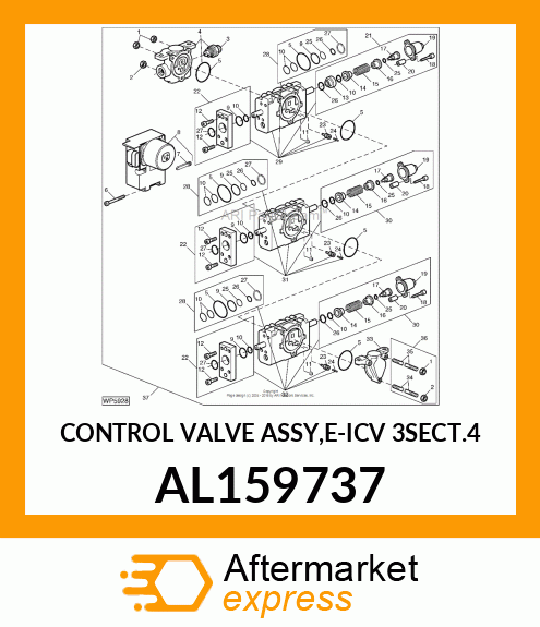 CONTROL VALVE ASSY,E AL159737
