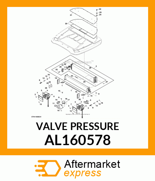 PRESSURE RELIEF VALVE, VALVE,EXPANS AL160578