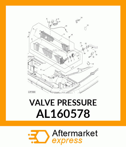 PRESSURE RELIEF VALVE, VALVE,EXPANS AL160578