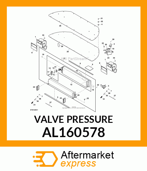 PRESSURE RELIEF VALVE, VALVE,EXPANS AL160578