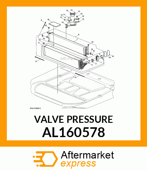 PRESSURE RELIEF VALVE, VALVE,EXPANS AL160578