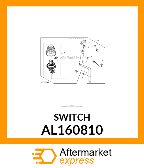 TOGGLE/ROCKER SWITCH, SWITCH,ROCKER AL160810