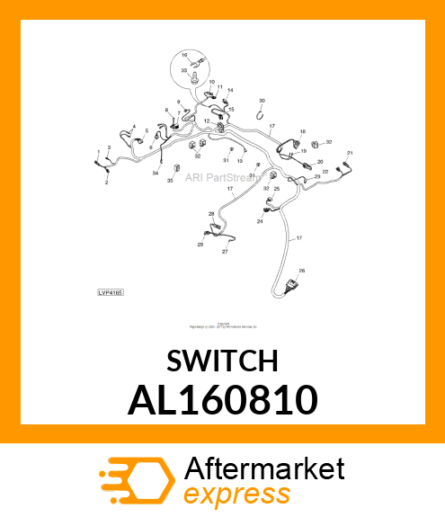 TOGGLE/ROCKER SWITCH, SWITCH,ROCKER AL160810