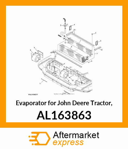 HEAT EXCHANGER, EVAPORATOR amp; HEAT E AL163863