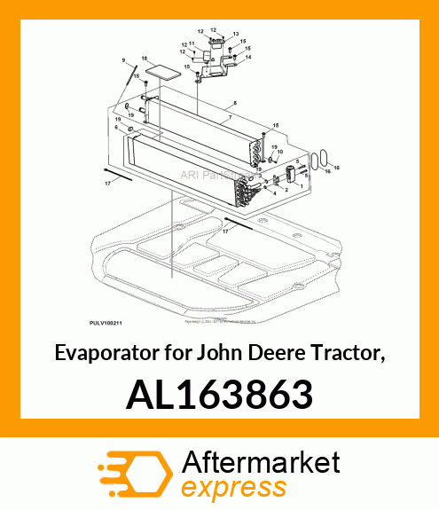 HEAT EXCHANGER, EVAPORATOR amp; HEAT E AL163863