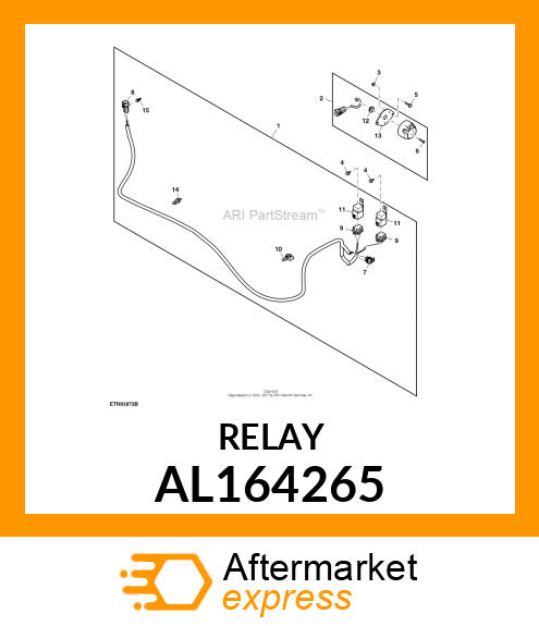 RELAY W/ HOLDER (40A) AL164265