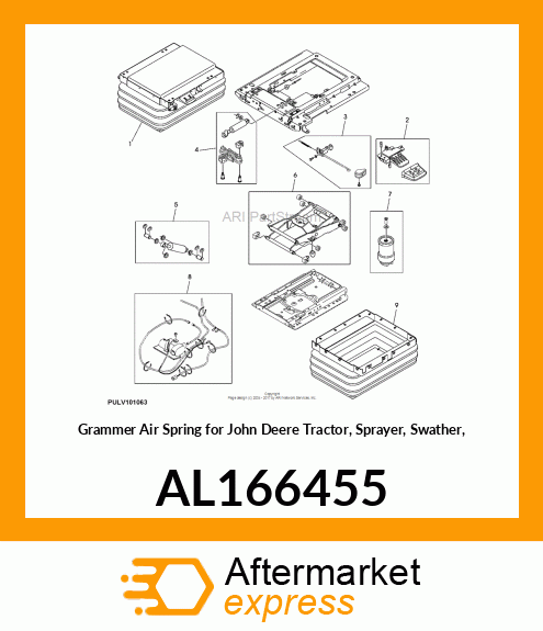 SPRING,AIR,ASSY. AL166455