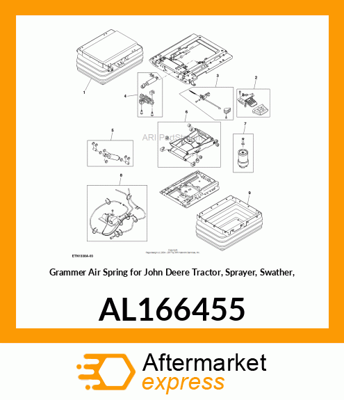 SPRING,AIR,ASSY. AL166455