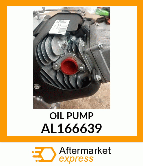 OIL PUMP, PUMP, HYDRAULIC, 45 CCM, AL166639