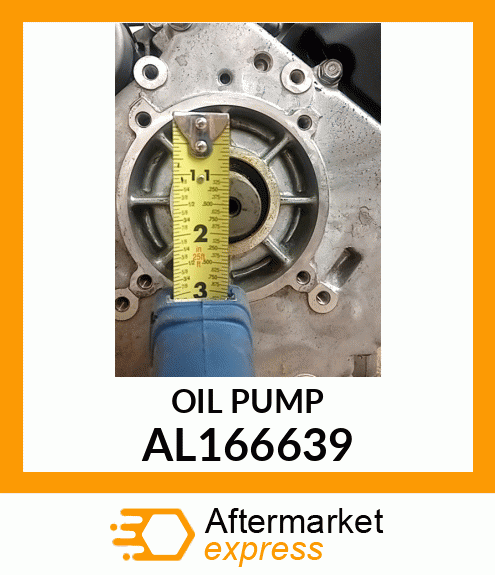 OIL PUMP, PUMP, HYDRAULIC, 45 CCM, AL166639