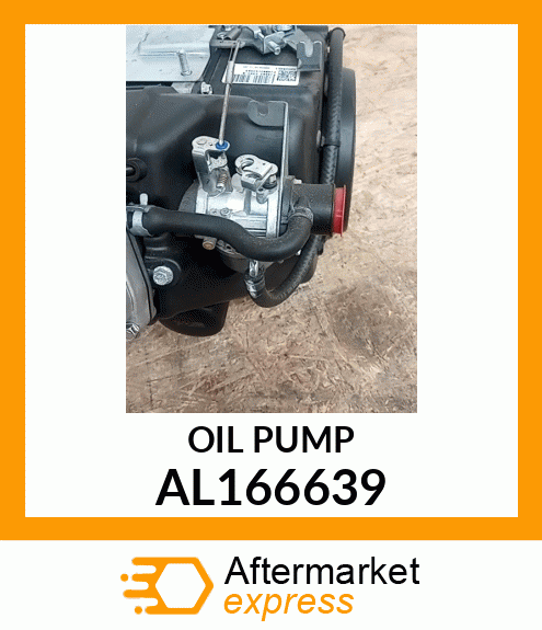 OIL PUMP, PUMP, HYDRAULIC, 45 CCM, AL166639